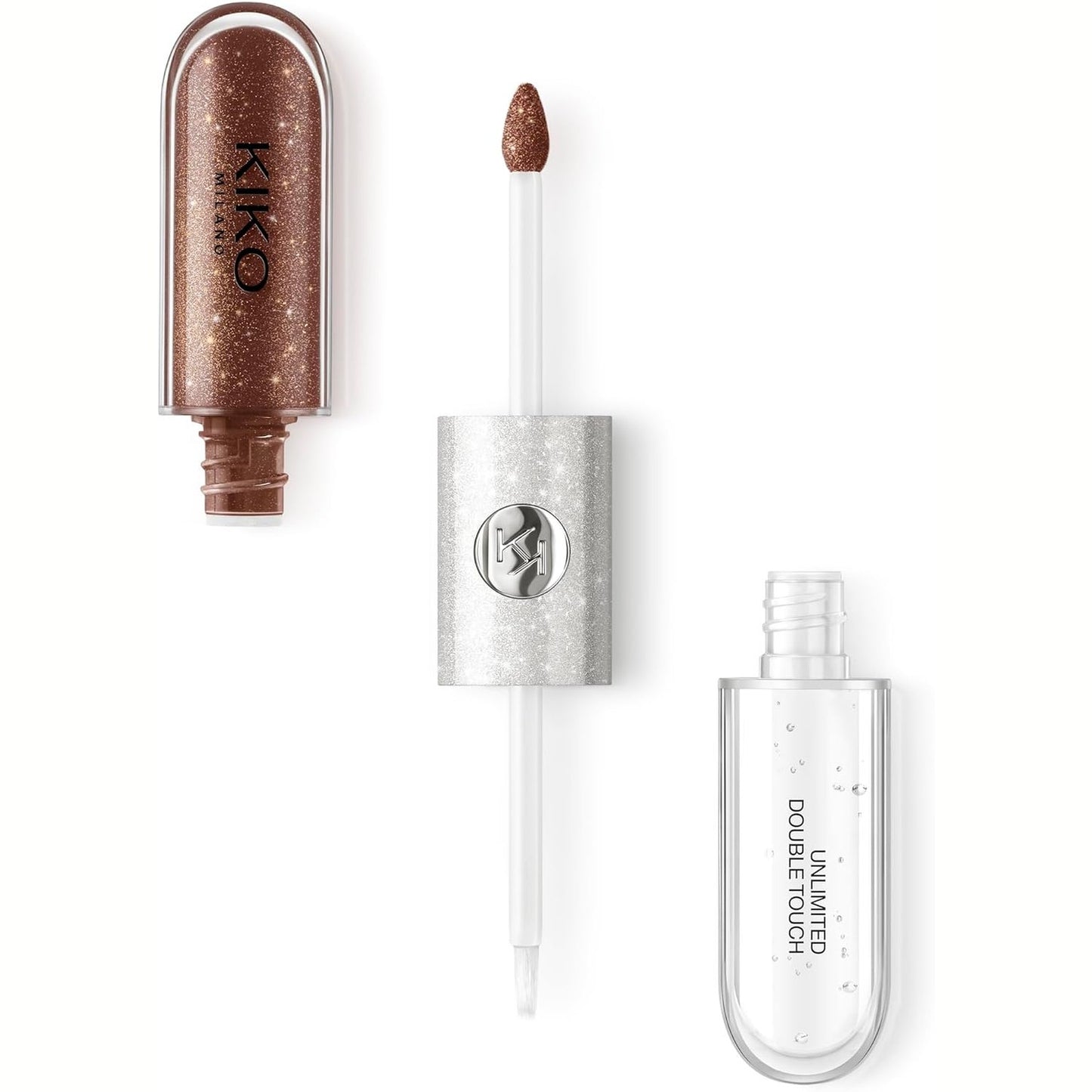 318310 - KIKO MILANO - Unlimited Double Touch 156, buzëkuq i lëngshëm me qëndrueshmëri të gjatë, edicion i kufizuar në dy hapa