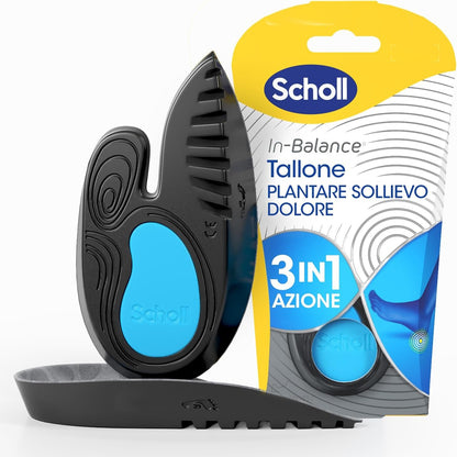 271799 - SCHOLL In-Balance Shtroja për Qetësimin e Dhimbjeve të Thembrave, ortopedike, madhësia M (40-42), 1 palë
