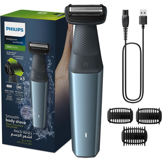 301662 - PHILIPS Makinë prerëse për ijë dhe trup Bodygroom series 3000, rezistente ndaj dushit, BG3017/01