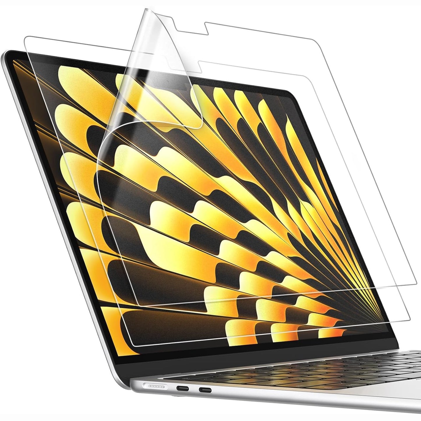 267239 - JETech Mbrojtës Ekrani për MacBook Air 15.3 inç (2025/2024/2023, M4/M3/M2), Mbrojtës Mat Anti-Shkëlqim, Pako me 2 copë
