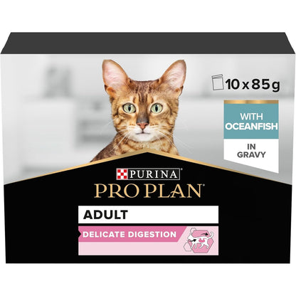 213355 - PURINA PRO PLAN Ushqim i plotë për mace të rritura, 4 x (10 x 85g)