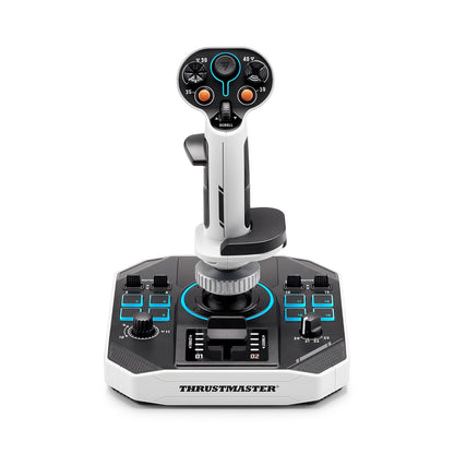 267661 - THRUSTMASTER Sol-R 1 Flightstick, joystick për simulim fluturimi për PC, teknologji magnetike (HEART), 21 butona veprimi, dizajn ergonomik