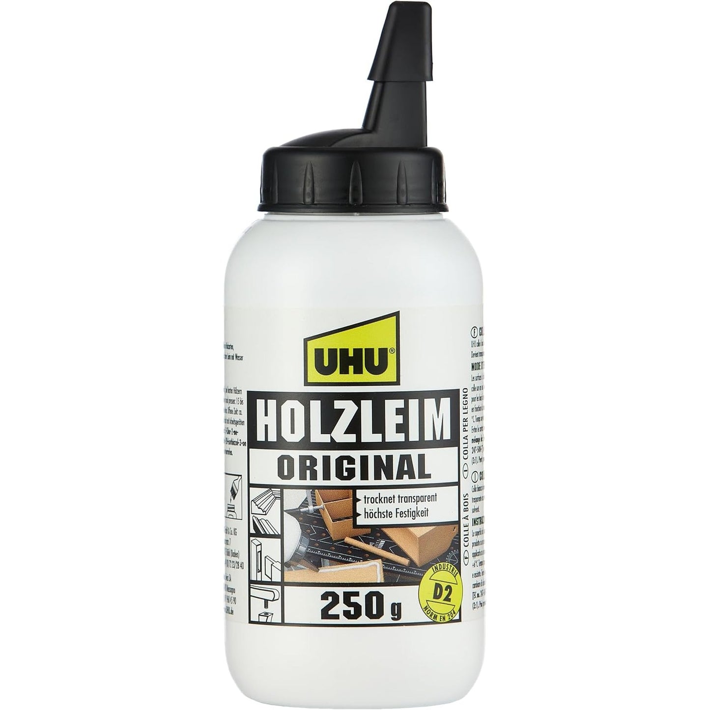320664 - UHU Ngjitës druri ORIGINAL, shishe 250g