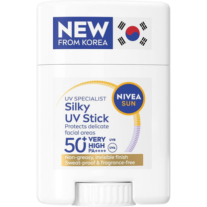 318741 - NIVEA Silky UV stick, 50+ SPF, mbrojtje shumë e lartë, 15g