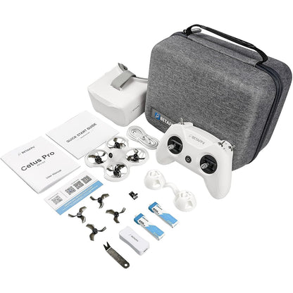 322195 - BETAFPV - Kit droni Cetus Pro FPV RTF - me mbajtje lartësie, vetëmbrojtje, ulje emergjente, 3 mënyra fluturimi, funksion breshke - Dron gati për fluturim për fillestarë dhe adoleshentë - Telekomandë