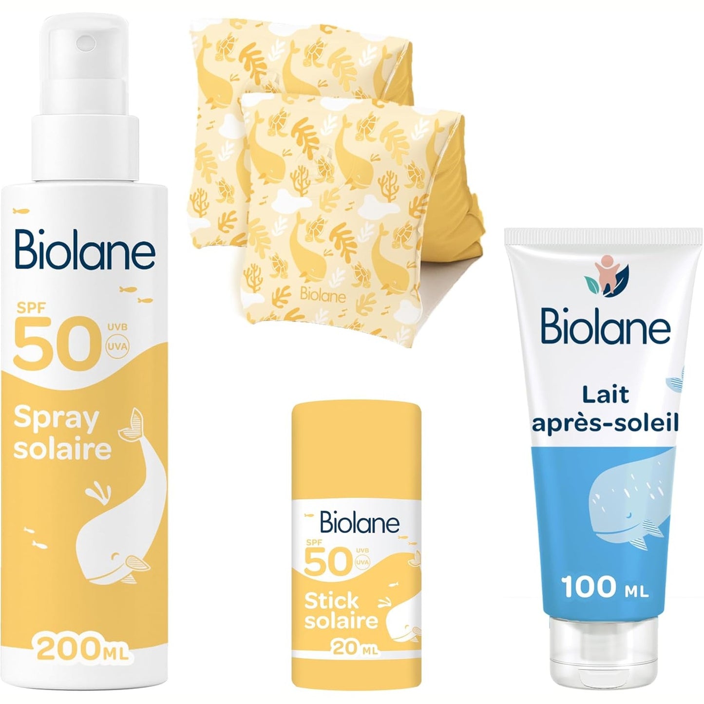 321120 - BIOLANE Seti i parë i banjës për foshnjën time, Krem kundër diellit SPF50