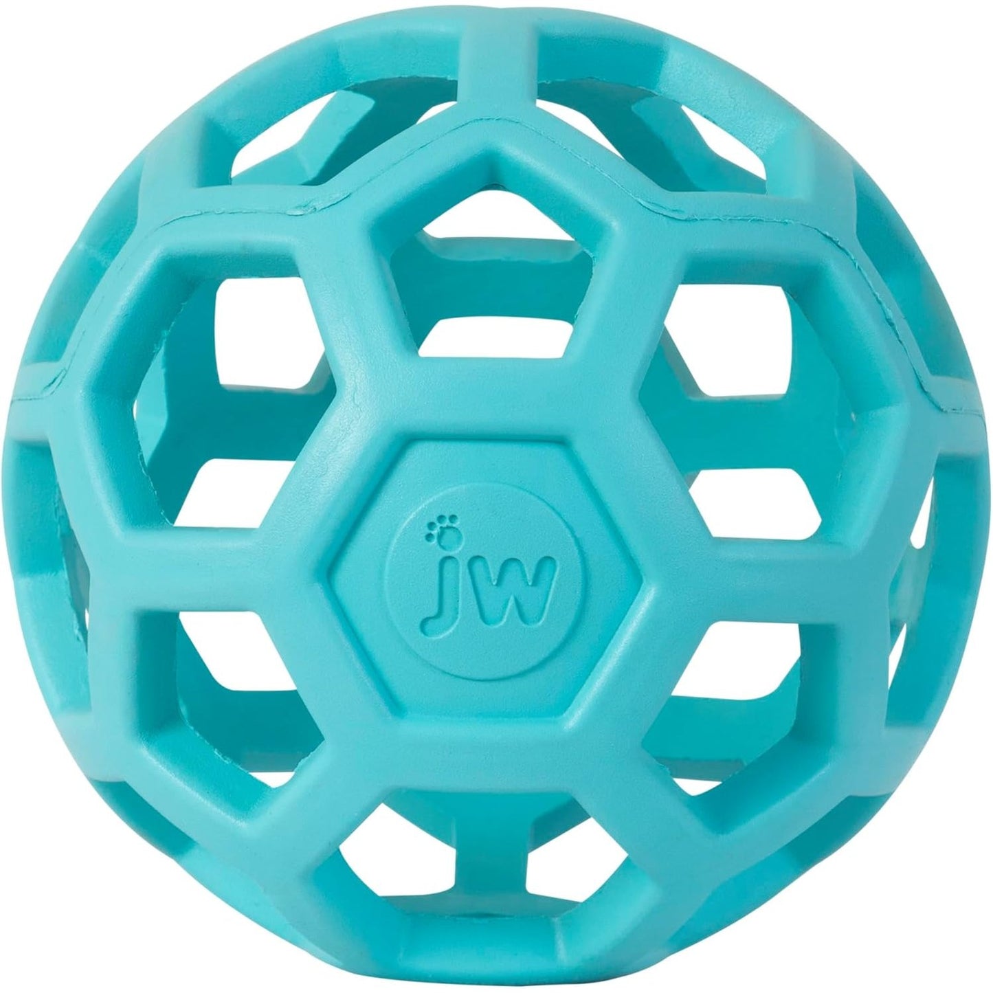 254141 - JW Hol-ee Roller Lodër për Qen, Madhësi Mesatare, Diametër 11.5 cm, Blu