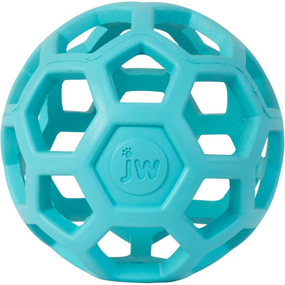 254141 - JW Hol-ee Roller Lodër për Qen, Madhësi Mesatare, Diametër 11.5 cm, Blu