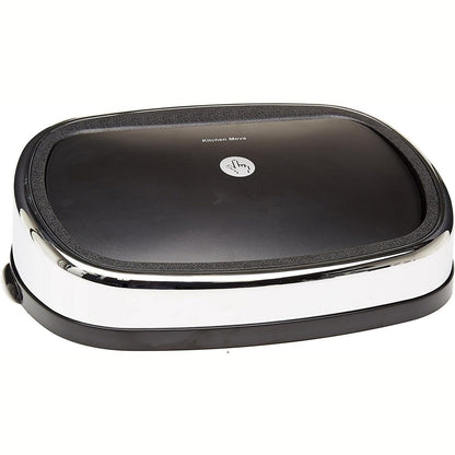 184433 - KITCHEN MOVE Kapak Katror për Koshin e Plehrave BAT-48LS09-B SS One-Touch City, Material Plastik dhe Krom, Madhësi 39 x 28 x 11 cm