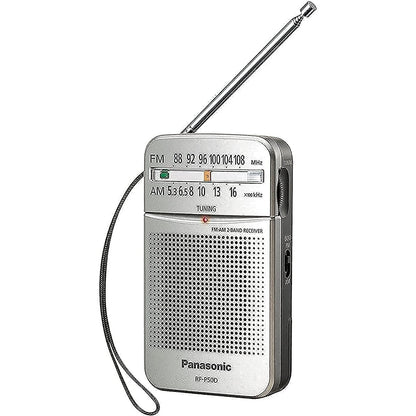 296103 - RADIO XHEPI PANASONIC RF-P50DEG-S ME RRIP MBAJTËS, FUNKSIONON ME BATERI, ARGJENDI