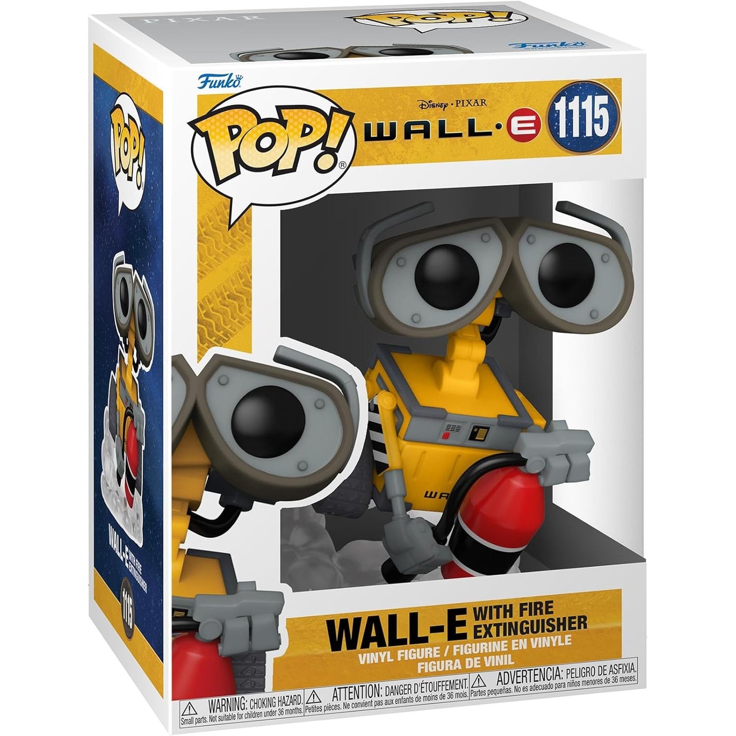 196912 - FUNKO POP! Disney: Wall-E me Fikës Zjarri - Figura Koleksionuese Miniaturale për Ekspozim - Lodër Zyrtare për Fëmijë dhe të Rritur - Ide Dhuratë për Adhuruesit e Filmave