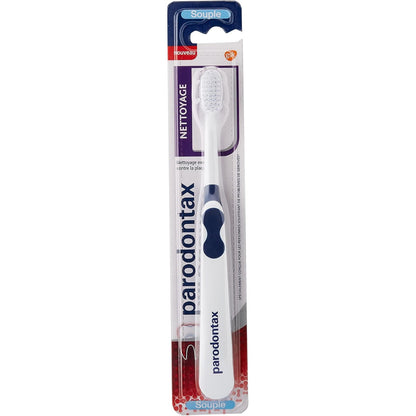 322150 - PARODONTAX Furçë dhëmbësh pastruese, e butë për dhëmbë dhe mishra të ndjeshëm, x 1