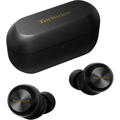 305021 - TECHNICS EAH-AZ100E-K KUFJE PA TEL ME ANULIM ZHURMASH, KUFJE TË REHATSHME NË VESH, BLUETOOTH ME SHUMË PIKA, AI ME FOKUS ZËRI, TË ZEZAT