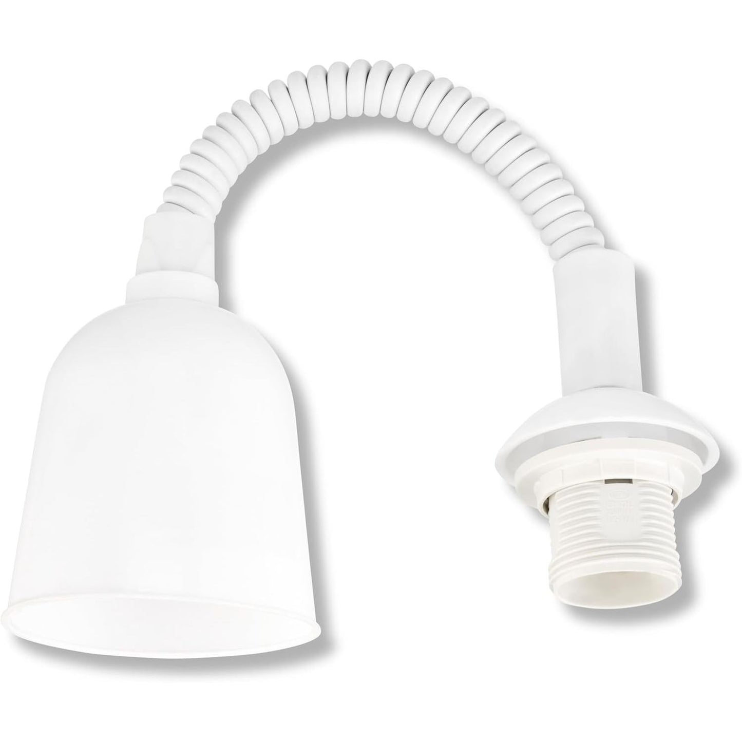 252452 - REV Llambë me Varëse për Ndriçues Tavani, e Zgjatshme 50-130cm, Maks. 5kg, 60W (E27), 230V, e Bardhë
