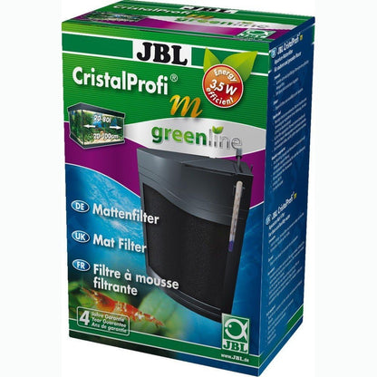 255771 - JBL CRISTALPROFI M GREENLINE 6096000, filtër mat me pompë, për akuariume 20-80 l, 1 copë