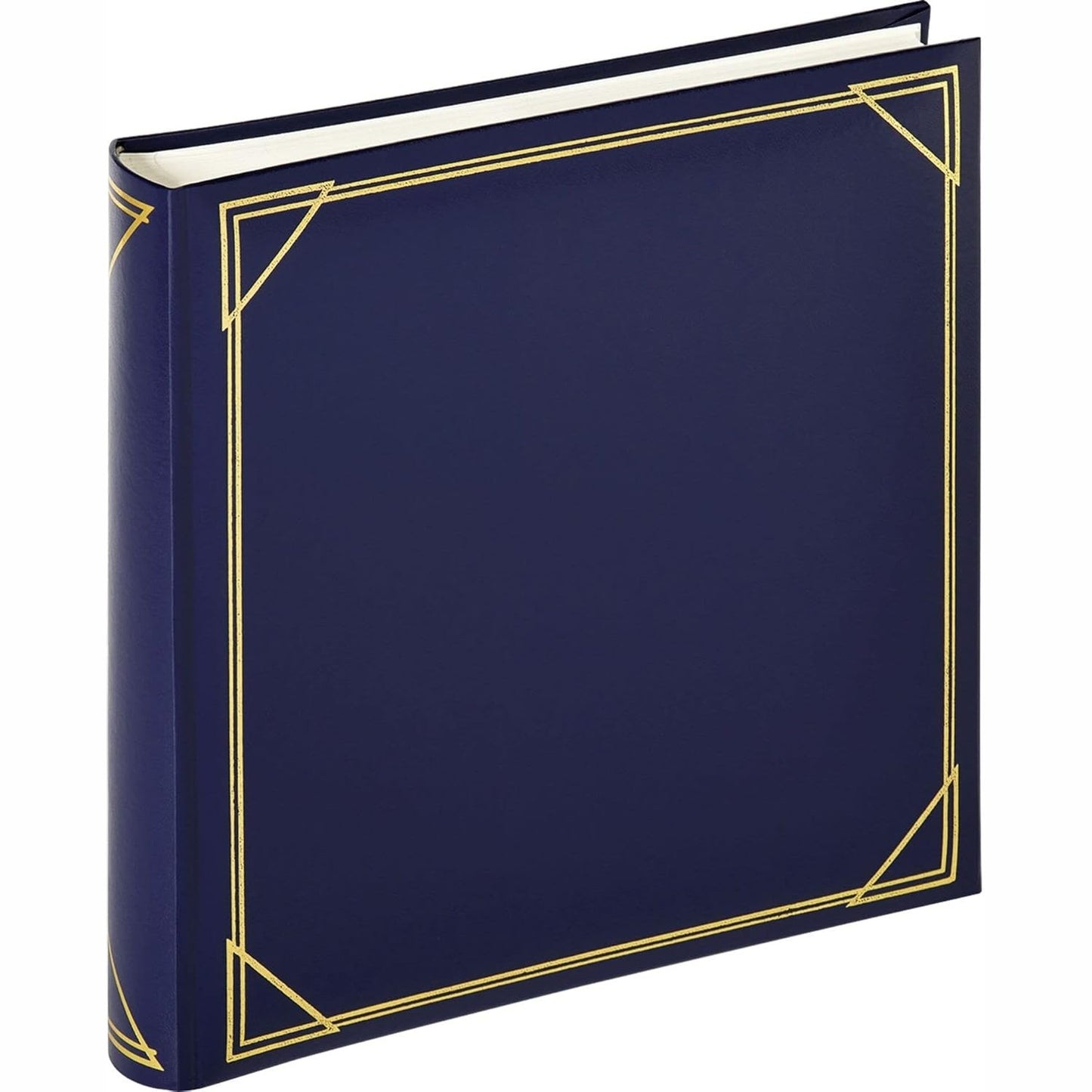 252090 - WALTHER DESIGN Album fotografik, blu, 30 x 30 cm, lëkurë artificiale me stampim, album standard MX-200-L