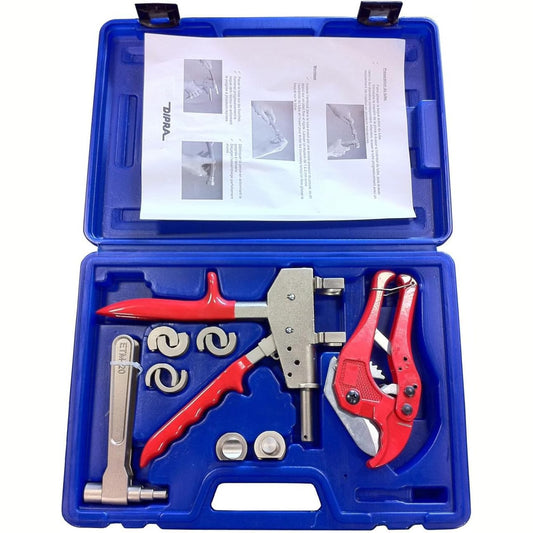 292265 - DIPRA Set pincash për aksesorë rrëshqitës PER - Pinca rrëshqitëse 25 mm, hapëse 12-25 mm, prerëse tubash, 3 përshtatës 16/12/2020
