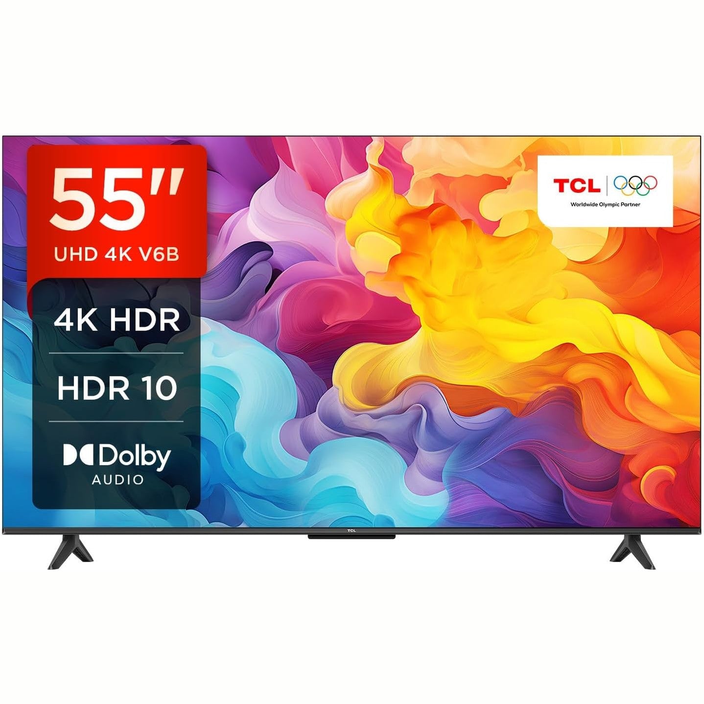272563 - TCL TV 55V6B 55 inç 4K Ultra HD HDR Smart TV Google TV Dolby Audio Motion Clarity Voice Control