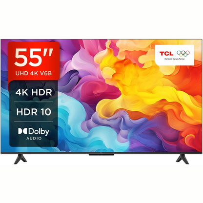 272563 - TCL TV 55V6B 55 inç 4K Ultra HD HDR Smart TV Google TV Dolby Audio Motion Clarity Voice Control