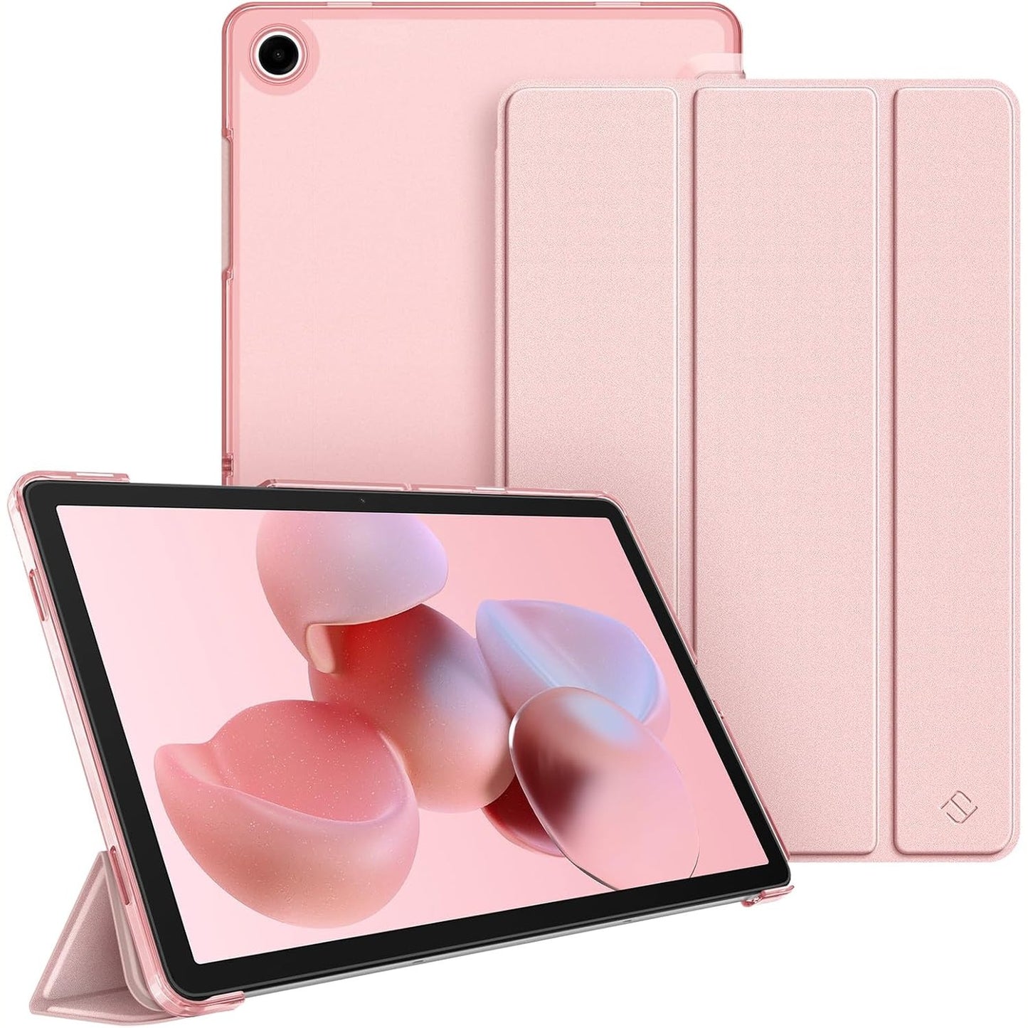 267381 - FINTIE Mbrojtëse për Samsung Galaxy Tab A9 Plus 11 inç 2023 (SM-X210/X216/X218), transparente, e hollë, ngjyrë ari rozë
