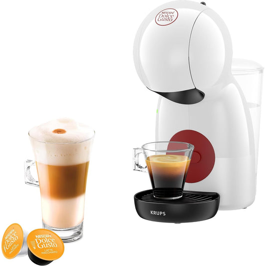 162155 - KRUPS Makinë Kafeje Kapsulash Manuale NESCAFÉ DOLCE GUSTO PICCOLO XS, Ngjyrë e Bardhë