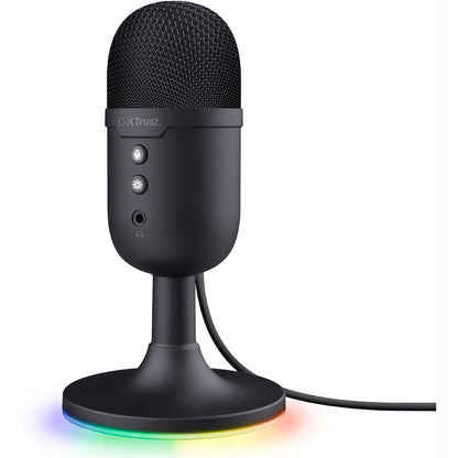 308939 - GXTrust Mikrofon USB Streaming Yami për PC Podcast Twitch Discord ASMR, E zezë