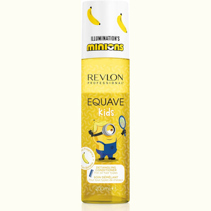 303664 - REVOLON PROFESSIONAL Equave Kids MINIONS Balsam Zbërthyes, 200 ml, Aromë Baen, pa shpëlarje, mbrojtje nga nxehtësia deri në 220 °C