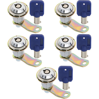314429 - LT EASIYL 5 COPË BRAVA ME KAMË 27 MM TË GJATA ME ÇELËS PËR DYER DRURI, DOLLAPË, FLETËPALOSJE 22.5 X 19 X 11.3 MM