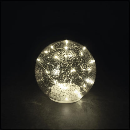 241671 - EMOS TOP QELQI LED ME Drita ME TELA, 20 LED, Ø 15 CM, KOHËMATËS 6/18 ORË, FUNKSIONON ME BATERI (3x AA), JETËGJATËSI 10,000 ORË