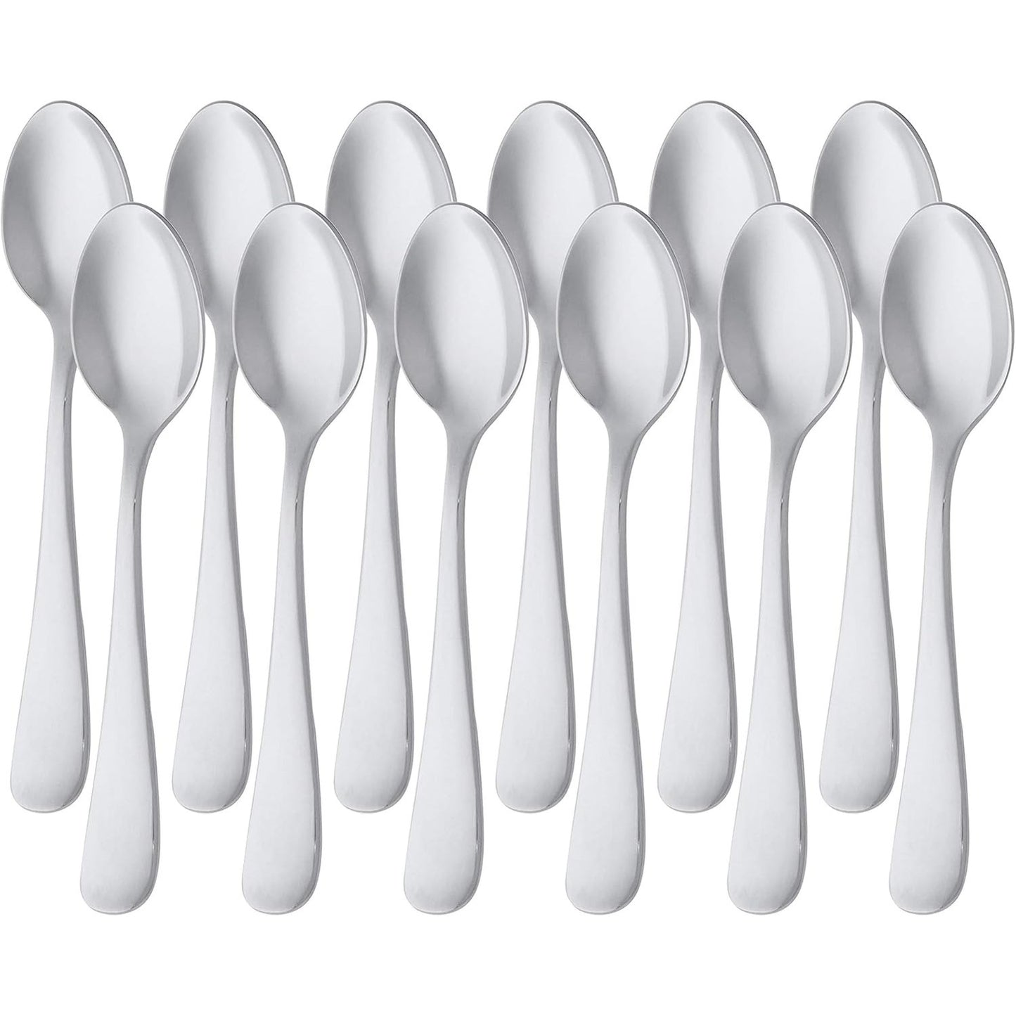 248230 - AMAZON BASICS Lugë Kafeje Çelik Inox 13.3 cm, Pako me 10 Copë