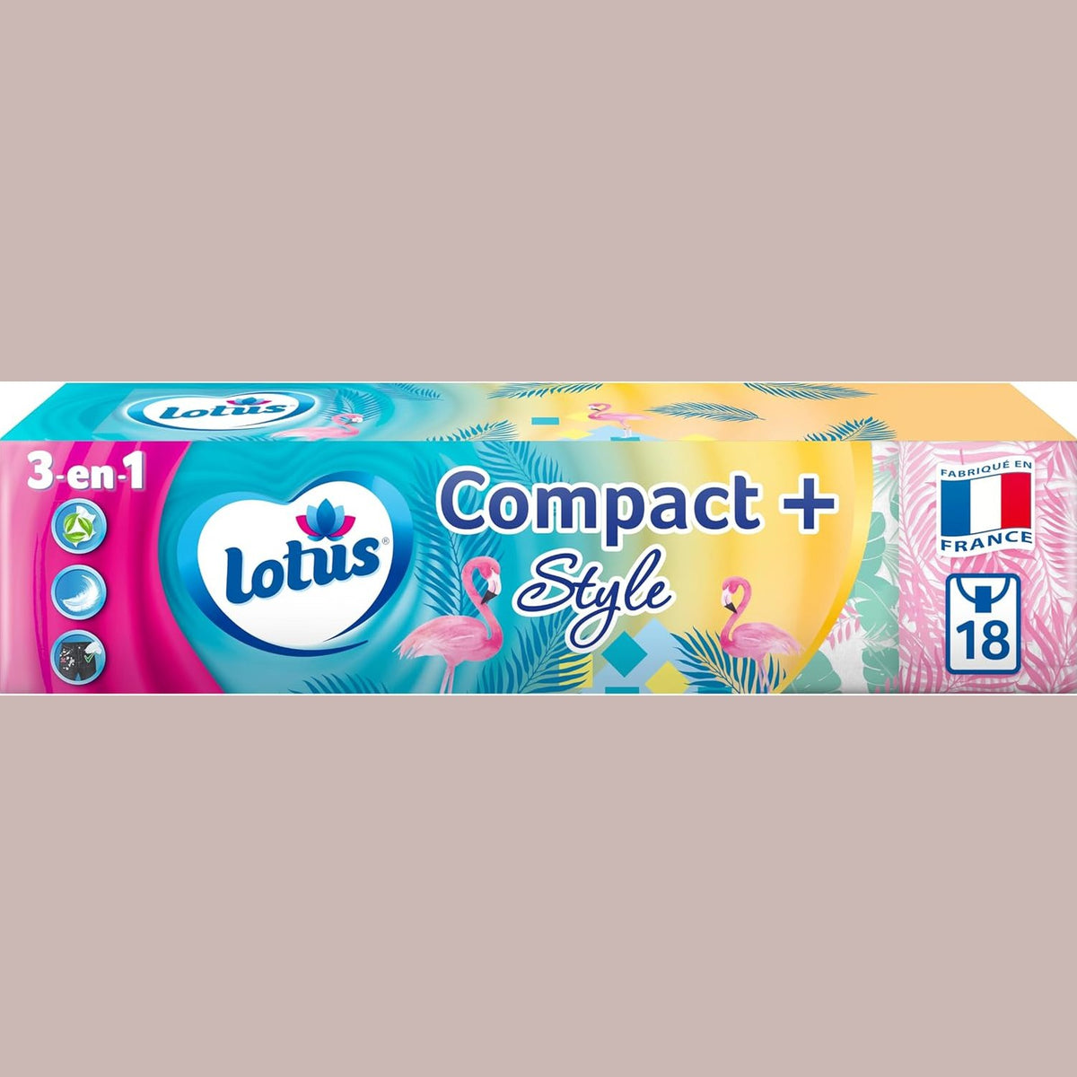 302669 - Lotus Peceta higjienike Compact+ Style x18 pako