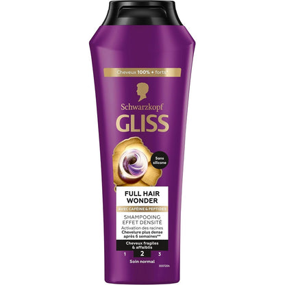 319153 - GLISS - SCHWARZKOPF - Shampo Kondicionuese 250ml - Pa silikon - Aktivizim i rrënjëve - Kafeinë dhe peptide