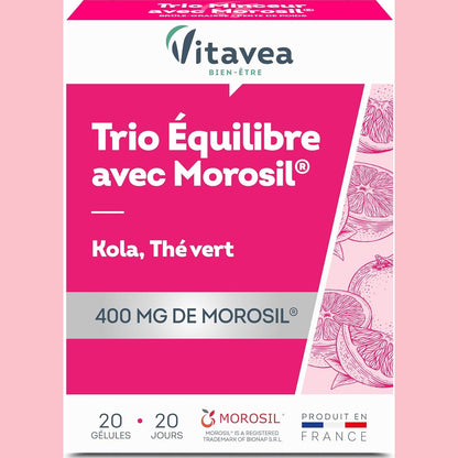 297575 - VITAVEA WELLBEING - Morosil Balance Trio - Portokalli i Kuq - 20 kapsula