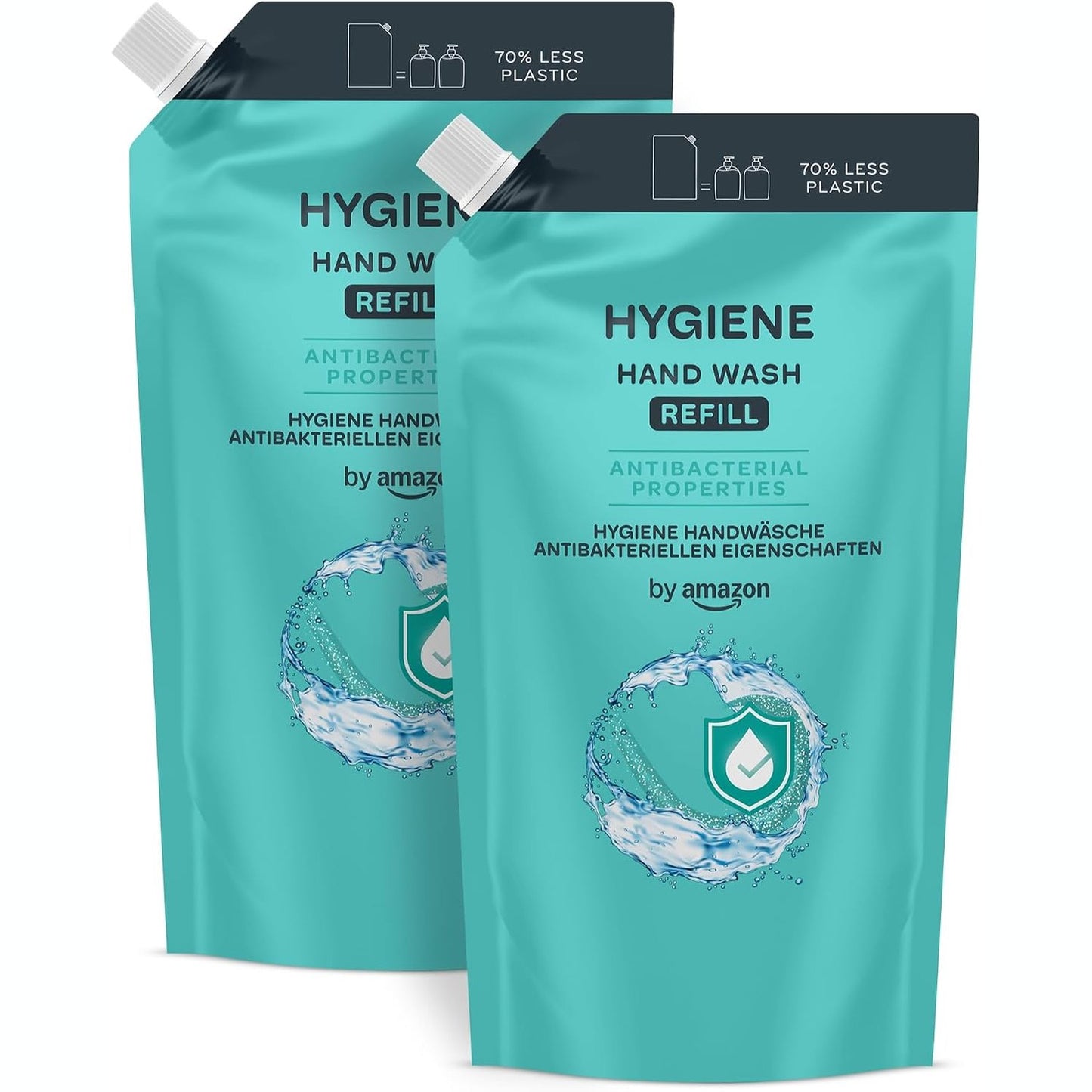 319090 - AMAZON PAKO MBUSHËSE PËR SAPUNIN E DUARVE HYGIENE, 2 X 1000 ML