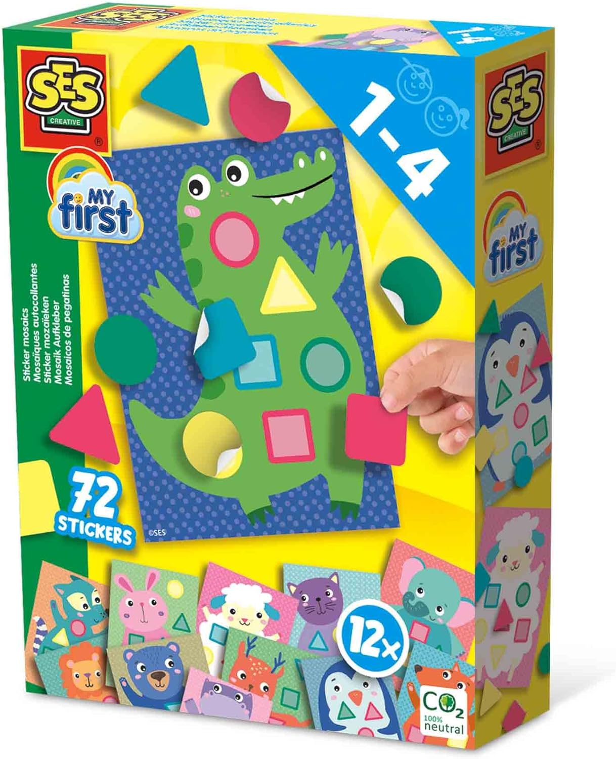 248345 - SES Creative 14484 Ngjitësja ime e parë mozaiku, ngjyra të ndryshme