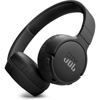 276132 - JBL Kufje pa tel Tune 670NC për vesh, Jetëgjatësi baterie deri në 70 orë, Anulim adaptues i zhurmës, Ambient inteligjent, E zezë