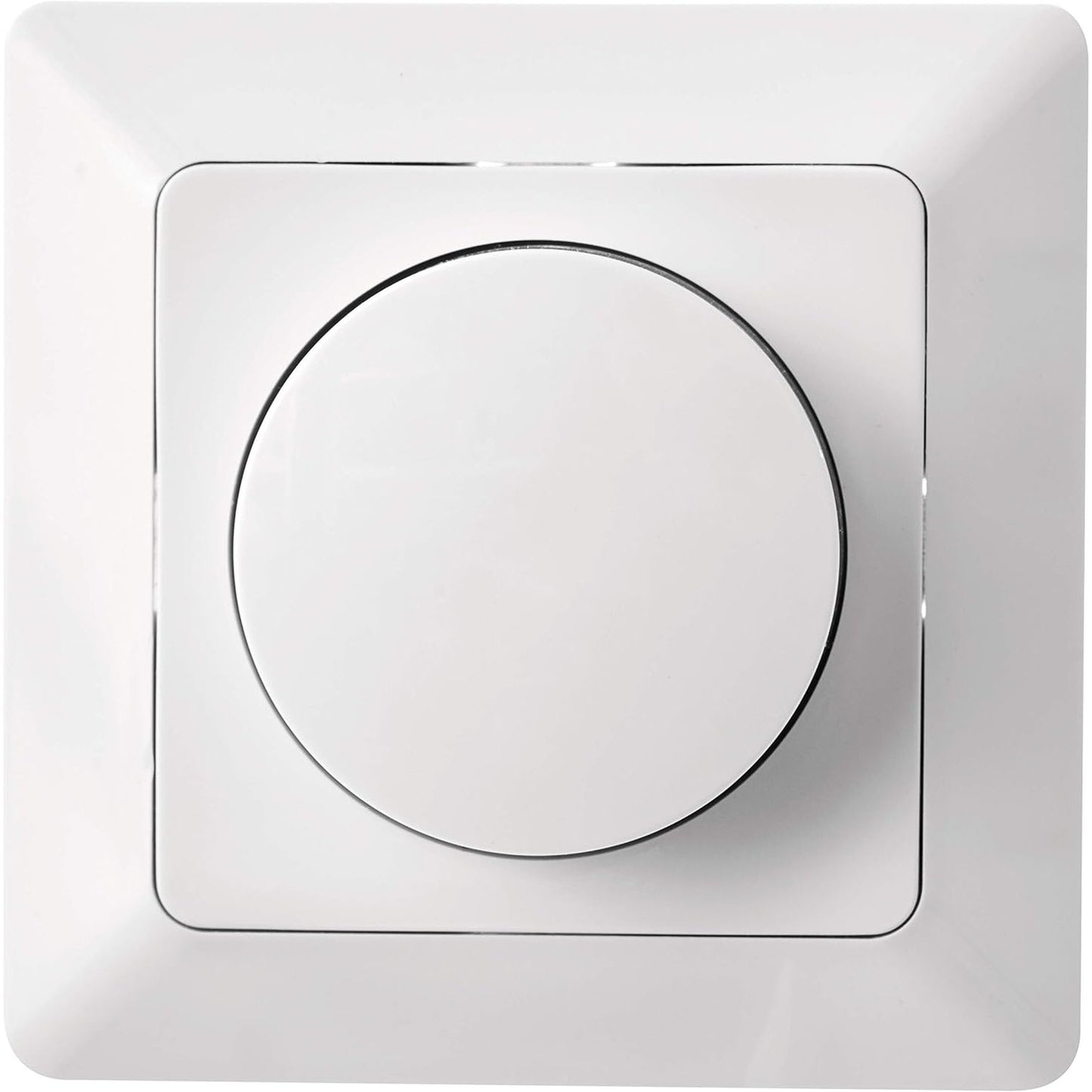 257068 - EMOS - Ndërprerës ndriçimi LED me çelës rrotullues, 230 V~, 50 Hz, 7-150 W/VA, i bardhë (me shkëlqim)