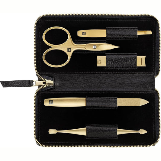 305676 - ZWILLING SET PËR THONJ, 5 pjesë, set manikyrësh me kuti, edicion i artë, premium