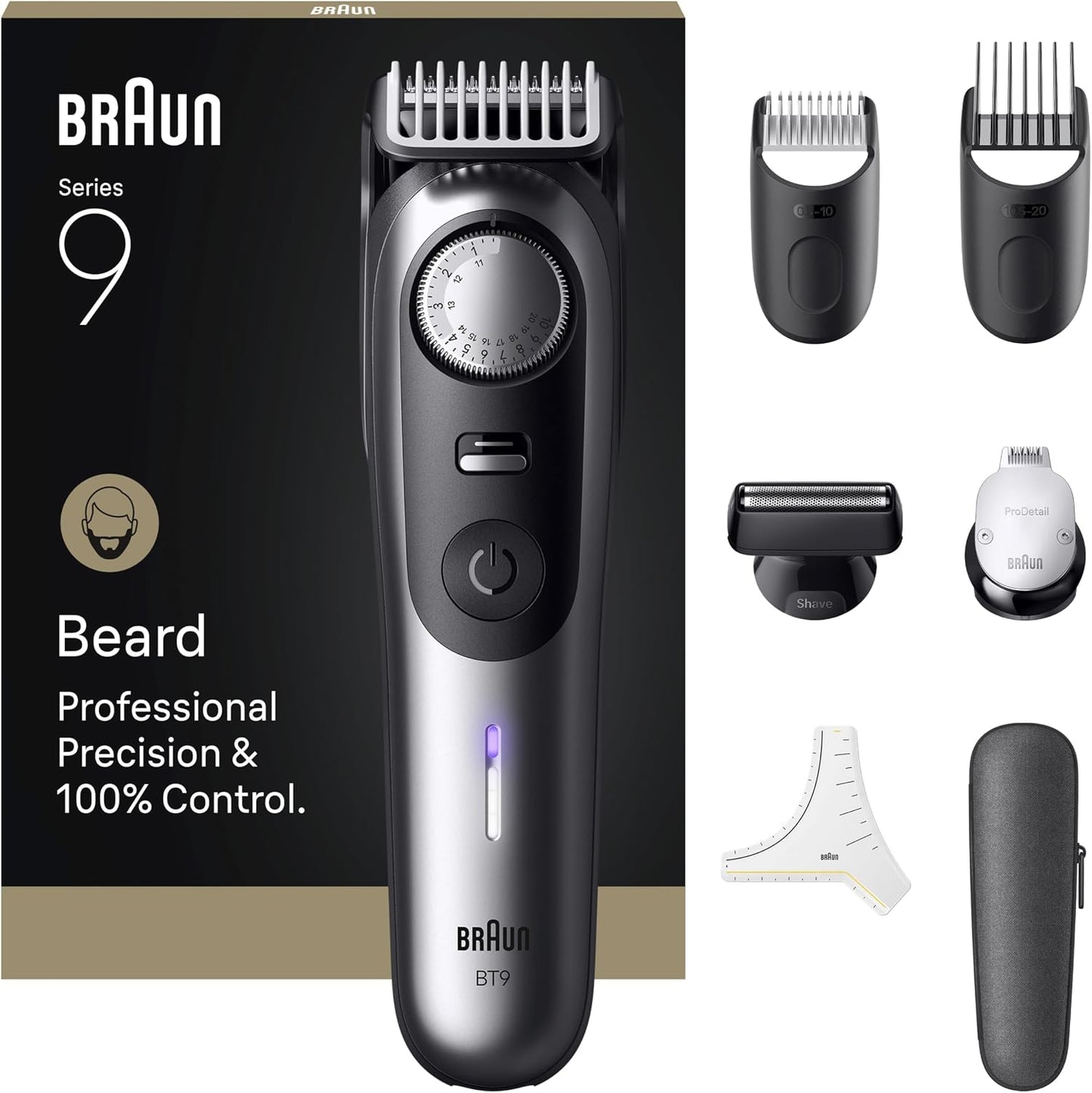 320932 - BRAUN Prerëse mjekre Series 9, BT9520, pa tel, krom