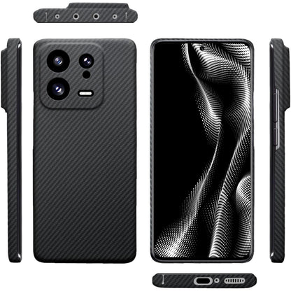 266544 - QICHENLU Mbrojtje Kamere me Fibër Aramid 600D Antiplumb për Xiaomi 13 Pro 5G, jashtëzakonisht rezistente ndaj goditjeve