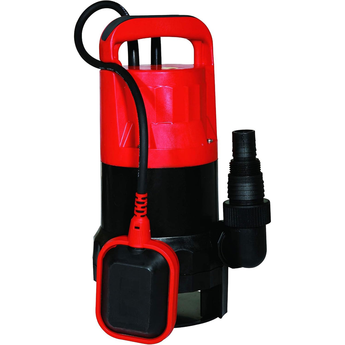 312713 - SPID'O Pompë zhytëse ECOP 115 për ujë të ndotur, 550 W, kapacitet 12 m³/orë, ngjyrë e kuqe kompozite