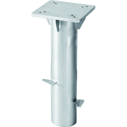312755 - SCHNEIDER PLLAKË BAZE UNIVERSALE PËR ÇADRA DIELLI ME KONSOL, 897-00, PËR NGULJE NË BETON, 3.8 KG, ARGJEND