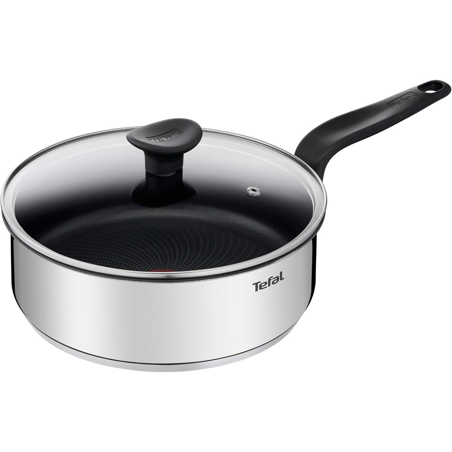 167523 - TEFAL PRIMARY Tigan për Skuqje me Kapak, 24 cm, Garanci 10 Vjeçare, Material Çelik Inoks, Shtresë Jo-ngjitëse, Pajtueshëm me Induksionin, Modeli E3093204