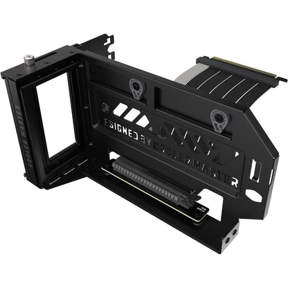 319807 - COOLER MASTER Mbajtëse Karte Grafike Vertical V3 për PCIe 4.0, Kabllo Riser 165mm e Zezë/Gri/Vjollcë