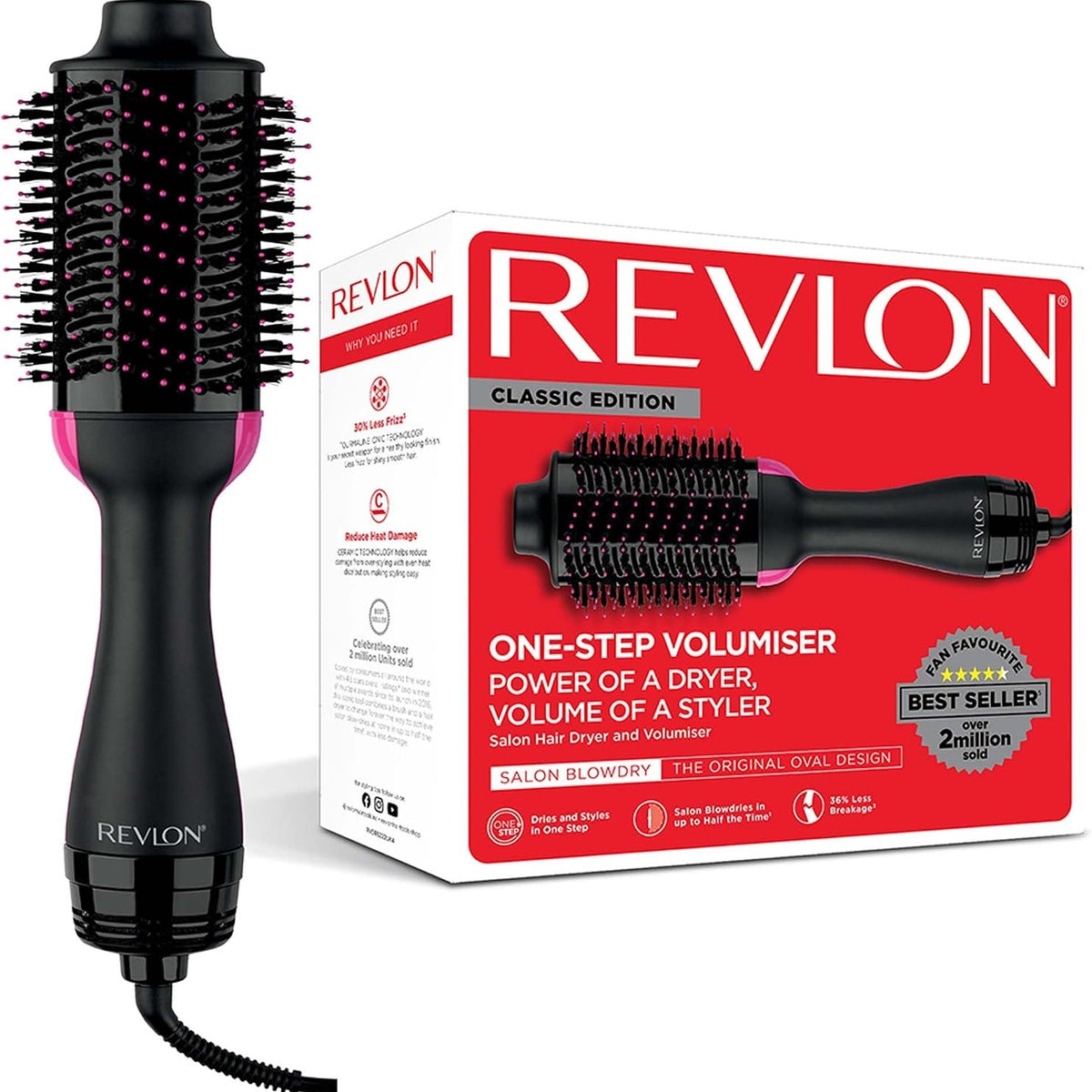 298045 - REVLON Tharëse flokësh Salon RVDR5222, teknologji IONIKE dhe QERAMIKE, për flokë të gjatë dhe të mesëm