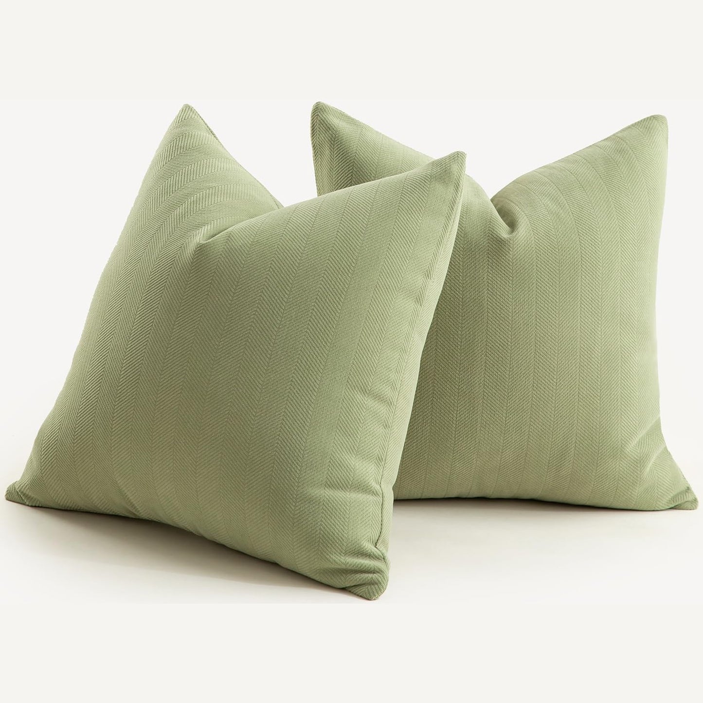 215078 - MANDIOO Set jastëkësh me 2 pjesë 45x45 cm, Mbulesa Jastëkësh Chenille, të Buta, Komode, të Qëndrueshme dhe Moderne