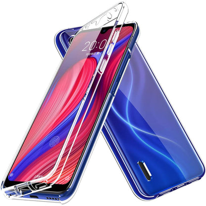 320562 - LXHGROWH Mbulesë për Samsung Galaxy S10e / S10 Lite, Mbrojtëse Telefoni 360 Gradë, Rezistente ndaj Goditjeve, Mbrojtëse e Dyfishtë Transparente