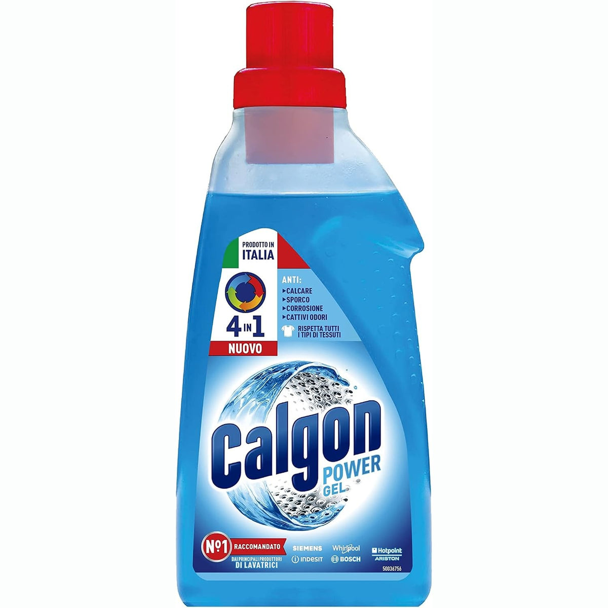 303927 - CALGON Heqës gëlqerorësh Power Gel 4-në-1 për lavatriçe, 1 pako 750 ml, mbrojtje nga gëlqerorët dhe korrozioni