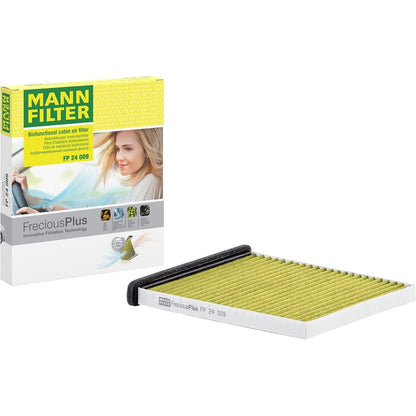 288930 - MANN-FILTER FP 24 009 Filtri i ajrit të kabinës – Filtri biofunksional i polenit FreciousPlus për makina dhe furgonë