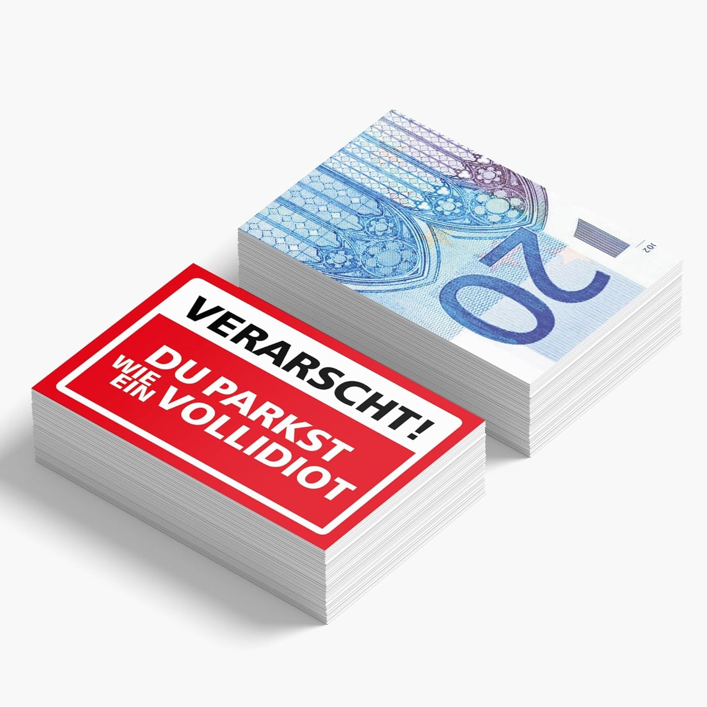 220597 - Gjobë parkimi false prej 20 eurosh - karta qesharake zhardhokësh për lidiot-parker të plotë, botim 20 € - gjobë parkimi false qesharake me para, kartëmonedha, gjobë parkimi